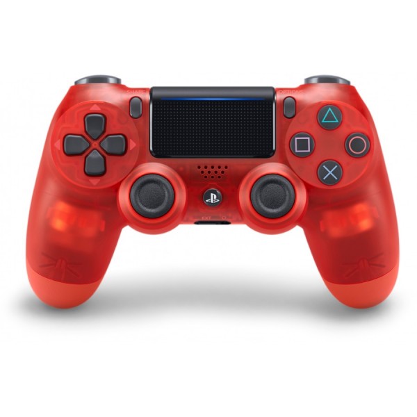 Sony Official PlayStation 4 (PS4) Dualshock 4 Wireless Controller Red Crystal V2 (безплатна доставка)